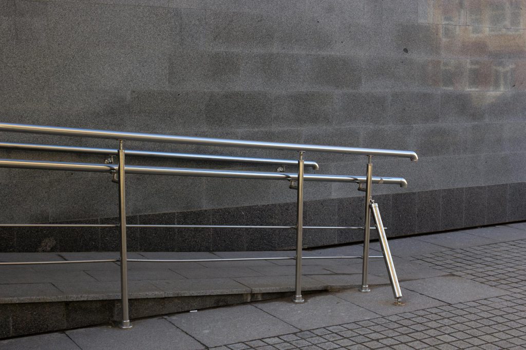 Accessible community space with ramp access